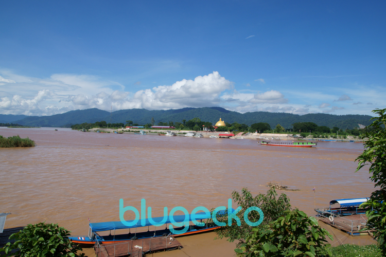 View to Burma from Golden Triangle